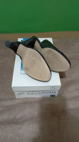 Scarpe" Roberta" Nere Tg 37