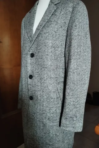 Cappotto uomo Johnny Bigg grigio taglia XL