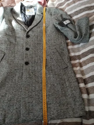 Cappotto uomo Johnny Bigg grigio taglia XL