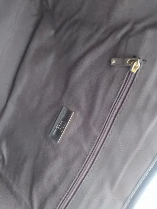 Bolso Carolina Herrera Beige y Marrón