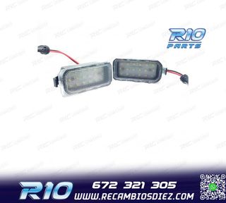 LUCES DE MATRÍCULA LED PARA FORD 06-14