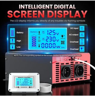 Inverter convertitore di potenza 3000w
