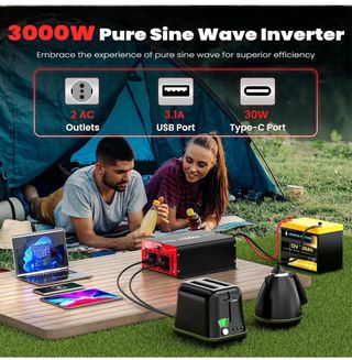 Inverter convertitore di potenza 3000w