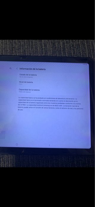 Tablet Samsung Galaxy Tab A7 de 32GB SEMINUEVA