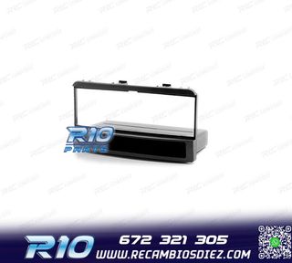 MARCO NEGRO RADIO 1-DIN PARA FORD FIESTA FOCUS GALAXY MONDEO