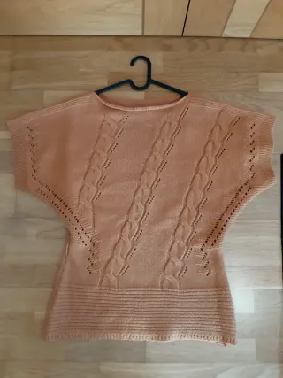 Blusa de punto mujer talla L marrón 
