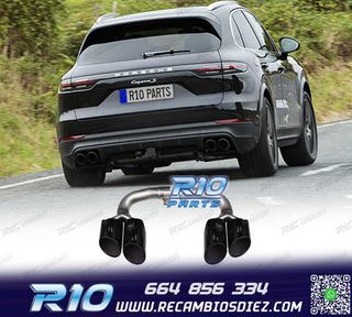 COLAS ESCAPE PORSCHE CAYENNE 17- LOOK S NEGRO