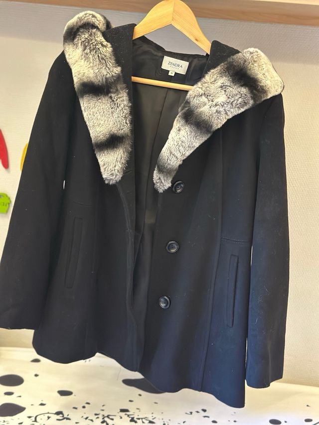 Abrigo lana Zendra