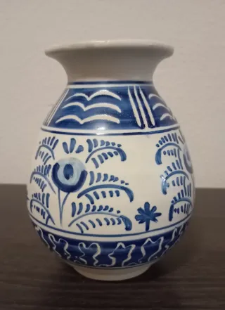BROCCA IN CERAMICA, LA MENORA, TALAVERA, VINTAGE 
