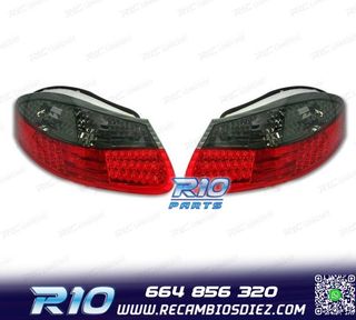 PILOTOS PORSCHE BOXSTER 986 96-04 LED ROJO AHUMADO