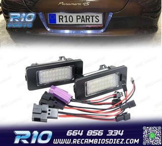 LUCES MATRÍCULA LED PARA PORSCHE PANAMERA MACAN 996 997 CAI