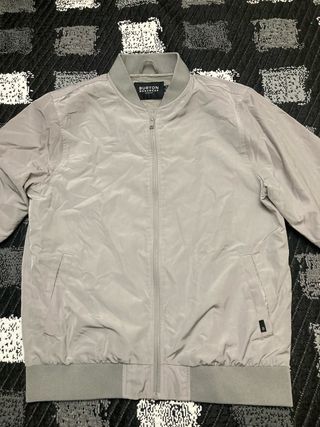 Chaqueta Bomber Burton Menswear Gris Ligera