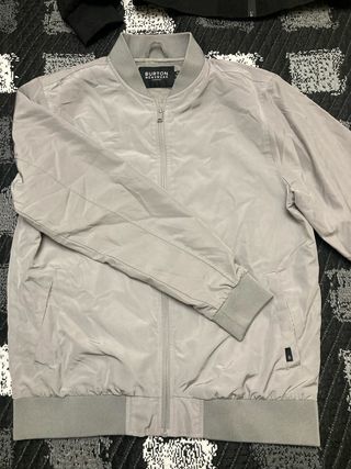Chaqueta Bomber Burton Menswear Gris Ligera