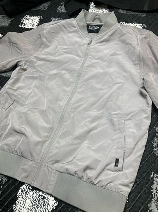 Chaqueta Bomber Burton Menswear Gris Ligera