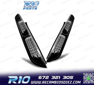 PILOTOS LED FORD FOCUS MK2 08-10 HB NEGRO LED