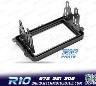 MARCO NEGRO RADIO 2-DIN PARA SEAT ALTEA LEON TOLEDO SKODA FA