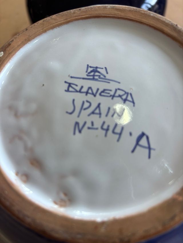 Jarrón porcelana BLUERA España N.44 A