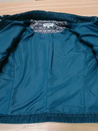 Chaqueta Morgan tipo Chanel con denim