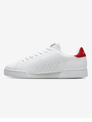 Zapatillas Lacoste Blancas y Rojas