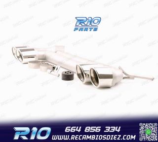 ESCAPE CON COLAS BMW F30 F31 11-18 LOOK M DOBLE