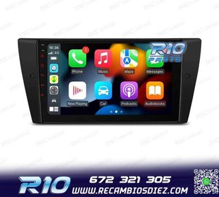 RADIO GPS ANDROID 14 PARA BMW E90 E91 E92 E93 PANTALLA 9" TA