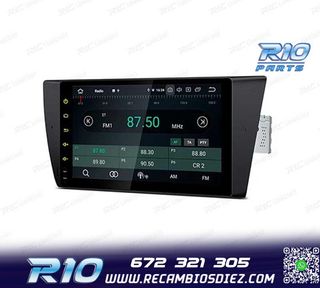 RADIO GPS ANDROID 14 PARA BMW E90 E91 E92 E93 PANTALLA 9" TA