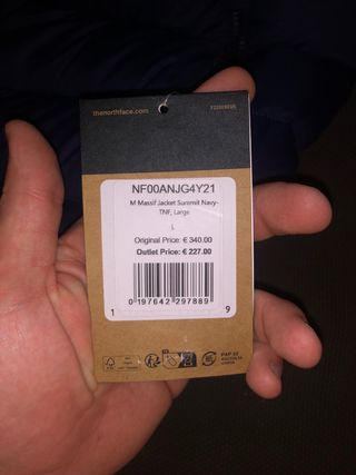 Abrigo The North Face 700 Azul