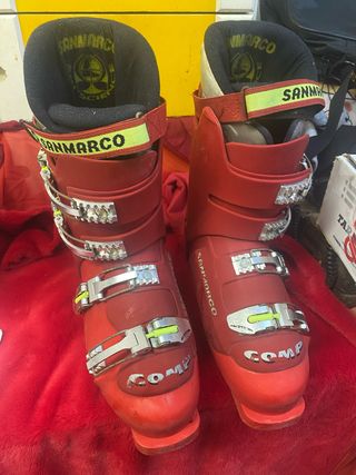 Botas de esquí San Marco Comp Rojas