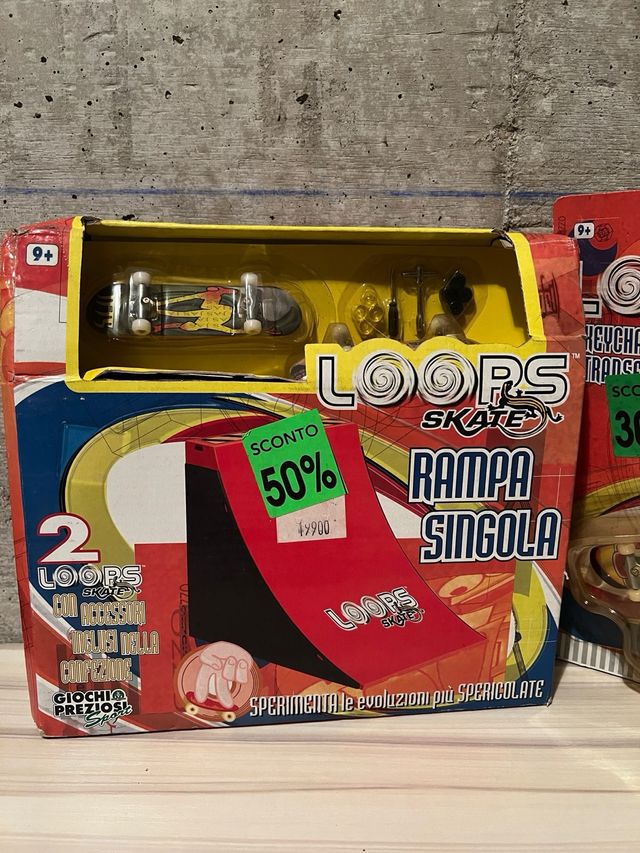 Loops Skate Giochi Preziosi - Rampa e Fingerboard