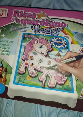 Juego operación unicornio 