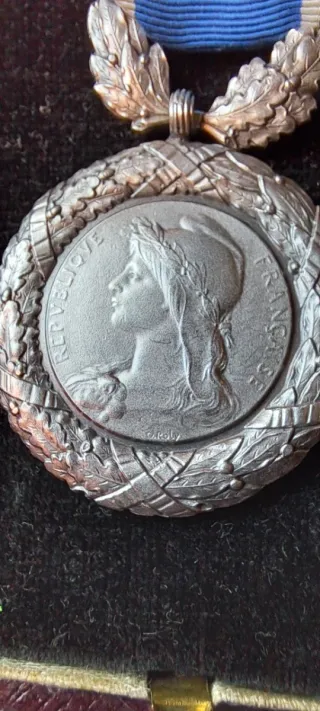 Medalla Higiene Francia 1924