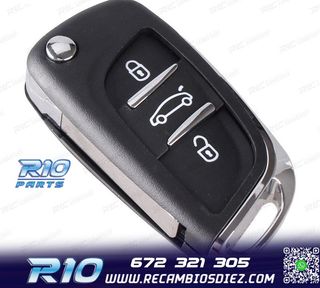 LLAVE COMPLETA PARA CITROEN C2 C4 C5 3 BOTONES