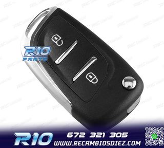 LLAVE COMPLETA PARA CITROEN C2 C4 C5 3 BOTONES