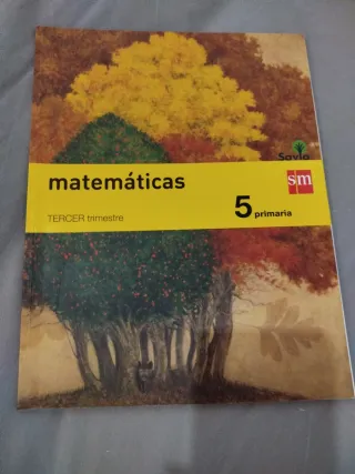 Matemáticas 5 tercer trimestre