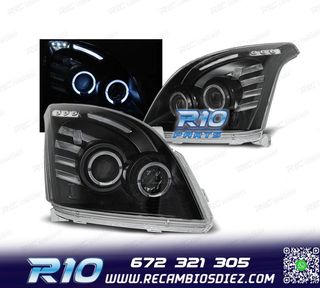 FAROS PARA TOYOTA LAND CRUISER FJ120 03-08 OJOS ANGEL FONDO