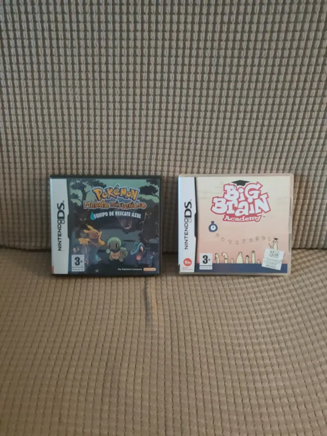 Juegos Nintendo DS: Pokémon y Big Brain Academy