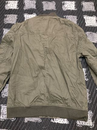 Chaqueta Bomber Verde Militar