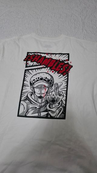 Camiseta One Piece Trafalgar Law Anime Talla XL