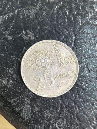 Moneda 25 Pesetas 1982 España
