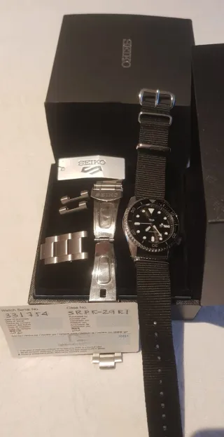 Seiko SRPK29K1 Automático 38mm