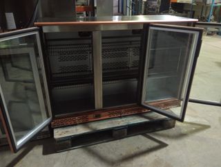 Expositor refrigerado Infrico 3 puertas cristal