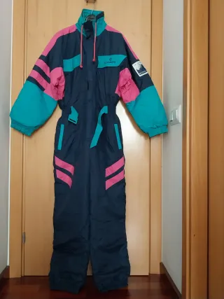 Mono de esquí vintage colores