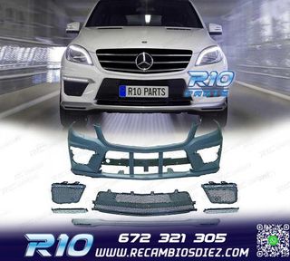 PARAGOLPES DELANTERO MERCEDES W166 11-15 LOOK AMG 63