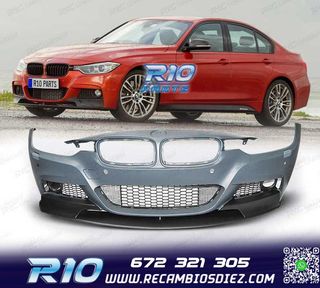 PARAGOLPES DELANTERO BMW F30 11-18 LOOK M PERFORMANCE PDC