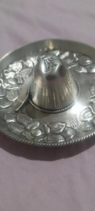 Sombrero Mexicano Plata