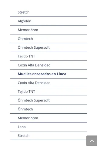Colchón nuevo