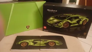 LEGO 42115 Lamborghini Sian - Scatola e Manuali