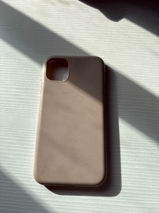 Custodia per iPhone 11 rosa/viola scuro