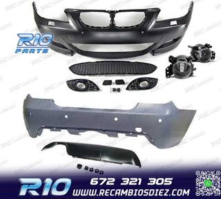 KIT CARROCERIA BMW E60 03-07 LOOK M5 PARAGOLPES DELANTERO +