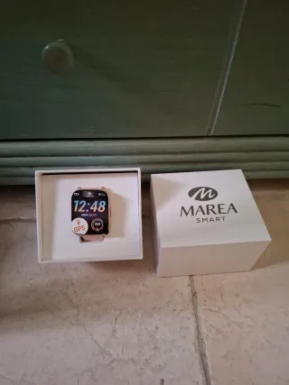 Reloj Marea Smart Dorado y Rosa